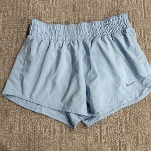Nike Sky Blue Running Shorts
